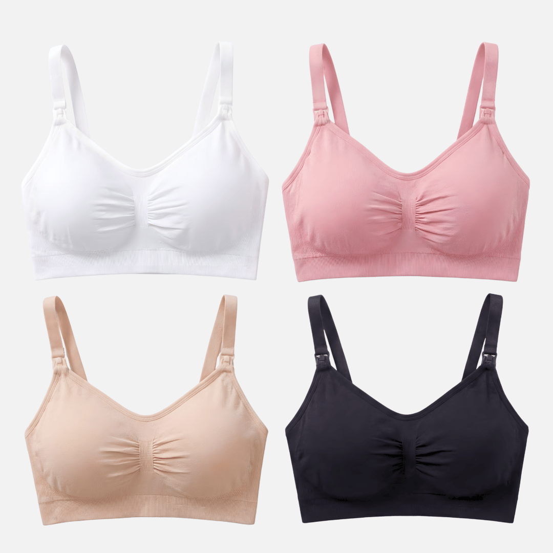 Essentia™ – Le soutien-gorge d’allaitement à clip discret sans armatures, confortable jour et nuit
